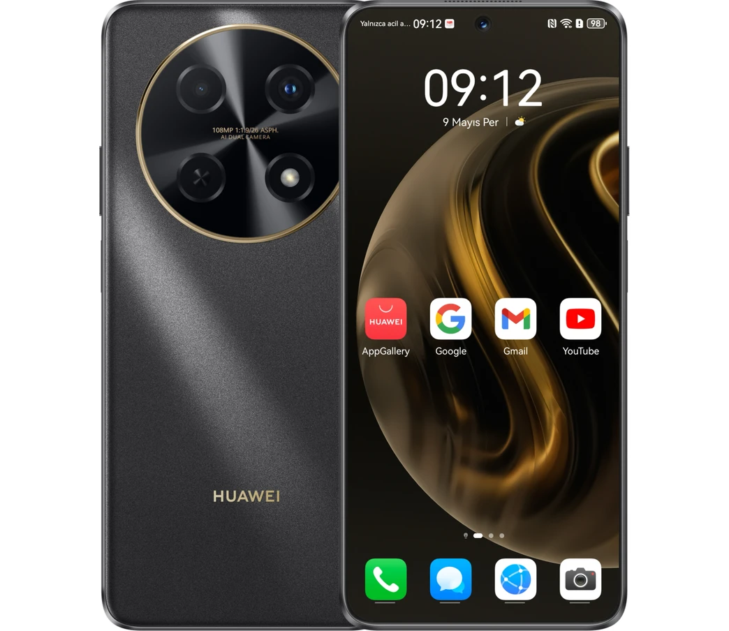 Huawei Nova 12i 128 GB 8 GB Ram (Huawei Türkiye Garantili) Siyah