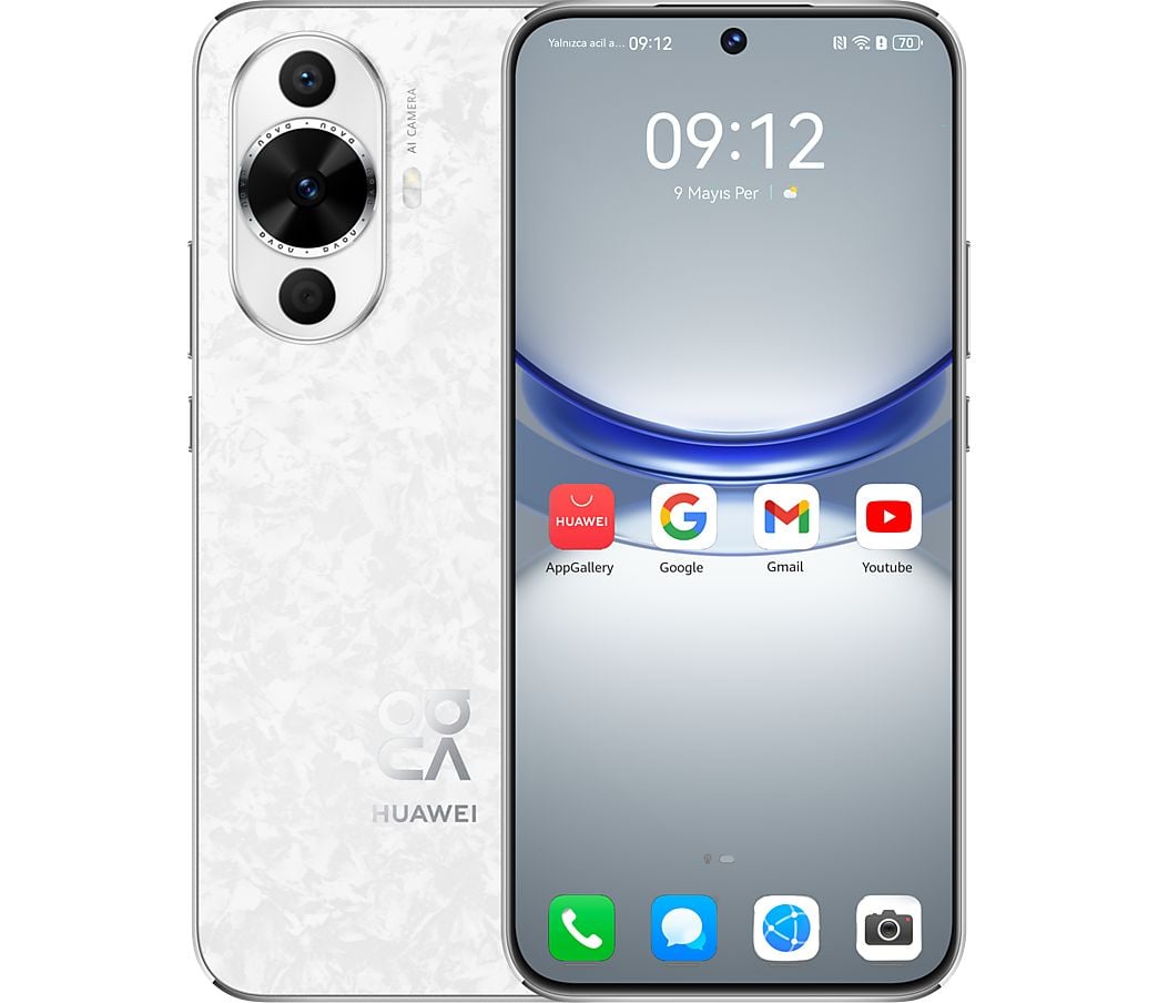 Huawei Nova 12S 256 GB 8 GB Ram (Huawei Türkiye Garantili) Beyaz